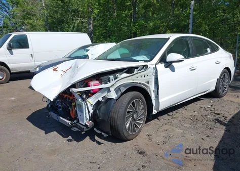 2023 Hyundai Sonata Hybrid Sel из США, поврежденный, VIN KMHL34JJ7PA078228